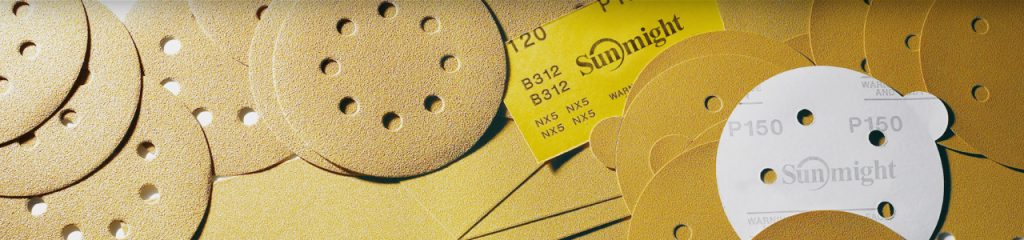 Sunmight Gold brúsny kotúč 15 dier - 150 mm