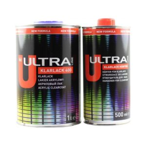 Novol Ultra klarlack 400 bezfarebný lak 1L + tužidlo 0,5L
